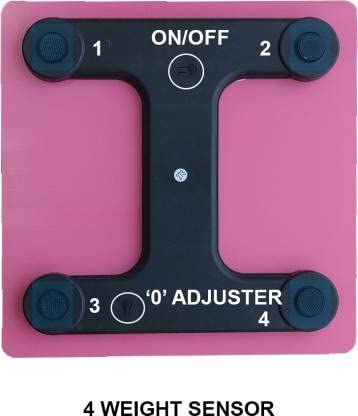 Digital G Sensor Weighing Scale Technology with LCD Display Weighing Scale Upto 180kg BMI weighing Scale