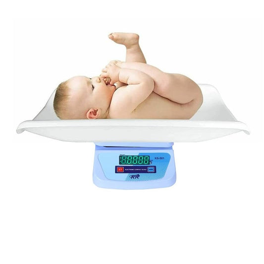 Healthcare Digital Baby Weighing Scale, Infant, & Toddler Tray weight Scale Measure up to 30kg with LCD Display Baby Weight Machine