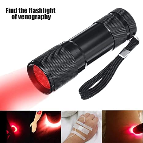 Healthcare O- Shaped Vein Detector Torch With USB Charging Port Torch Adult & Child Vein Finder
