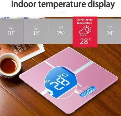 Digital Smart Bathroom Scale Personal Body Floor glass Scale Smart Electronic USB Port Weighing Scale