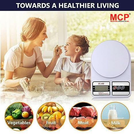Healthcare Digital Kitchen Weighing Scale Electronic Scale Upto 10kg Capacity