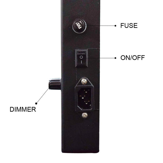 Single Film X-Ray View Box with LED Dimmer for Brightness Adjustment