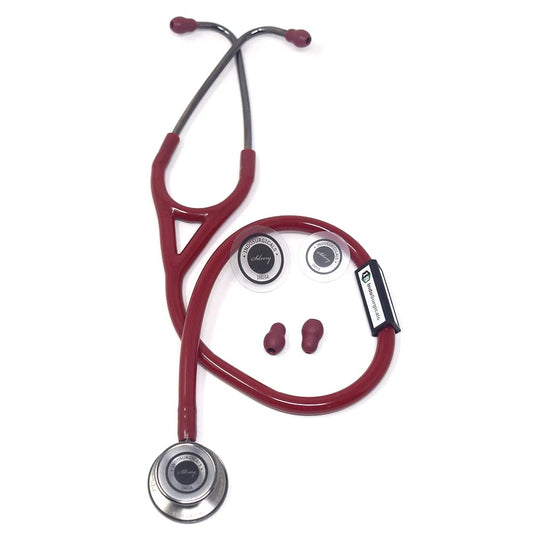 Silvery III-SS Stethoscope (Black)