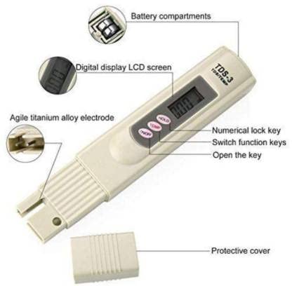 Healthcare Digital TDS Meter Tester PPM Water Purity Monitor Tester 0-999 PPM Analyzer