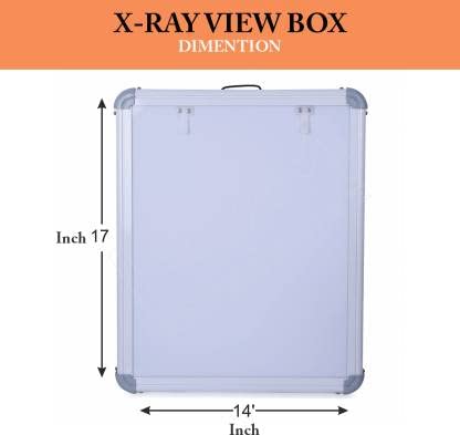 Healthcare Single Film X-Ray View Box Automatic Film And With Dimmer to Adjust Brightness X-Ray Viewer (14 * 17 View Area)