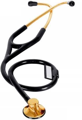 Single Head Stethoscope With Gold Plated Attractive & Durable Quality For Doctors & Students Cardiology Stethoscope