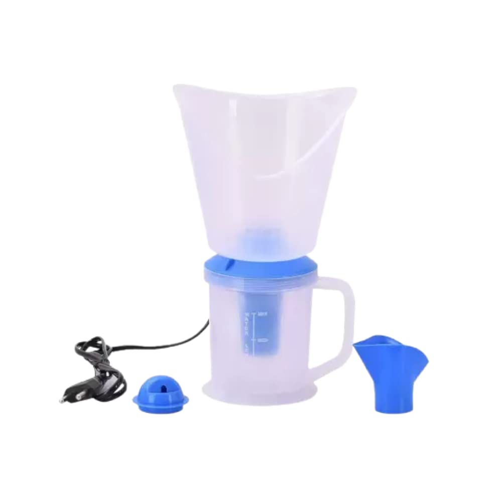 Healthcare Electric Steam, Vaporizer Relief From Skin and Nasal Dryness, Throat Irritation, Cold, Cough, Breathing Problem, Smooth and Healthy Skin.