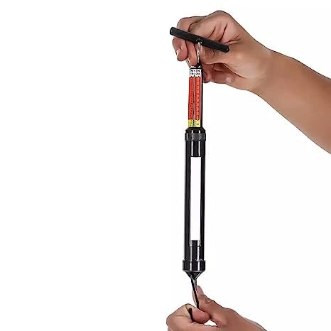 Healthcare Digital 50kg Weighing Scale& Analogue 5kg Baby Hanging Scale Combo With SS Hook Weighing Scale (Black)