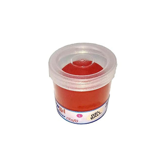 Healthcare Exerciser Stress Ball/Gel Ball for Exercsier Stress Relief Gel Ball for Wrist Musles Wrist Support Exerciser Ball (Red)