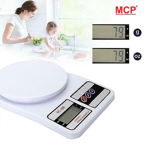 Healthcare Digital Kitchen Weighing Scale Electronic Scale Upto 10kg Capacity