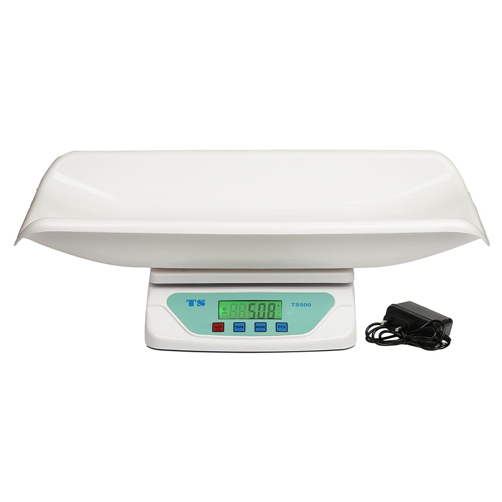 Digital Baby Weighing Scale Accurate Weighing for Newborns in Hospitals Capacity up to 30 kg, Tray for Comfortable Measurements Trusted Weight Machine for Precise Monitoring