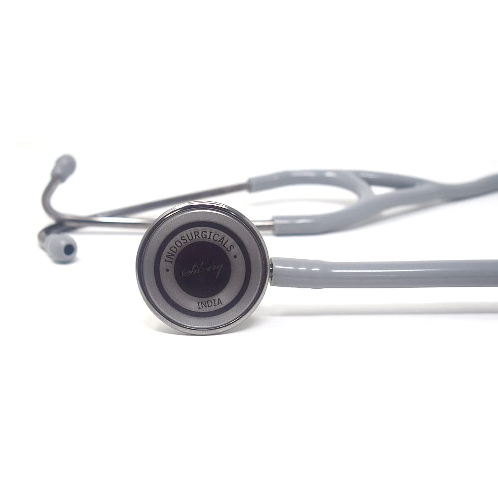 Silvery III-SS Stethoscope (Black)