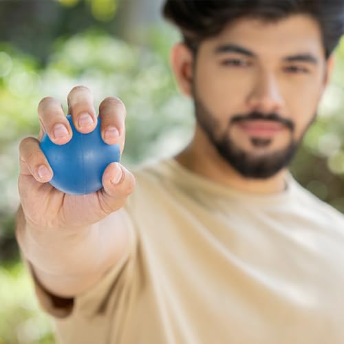 Healthcare Pack of 4 Fitness Combo: Hand Gripper Grip, Finger Exerciser, Gel Ball, and Physiotherapy Equipments Accessory Kit Transform Your Fitness Routine