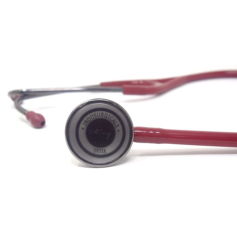 Silvery III-SS Stethoscope (Black)