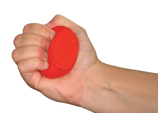 Healthcare Exerciser Stress Ball/Gel Ball for Exercsier Stress Relief Gel Ball for Wrist Musles Wrist Support Exerciser Ball (Red)
