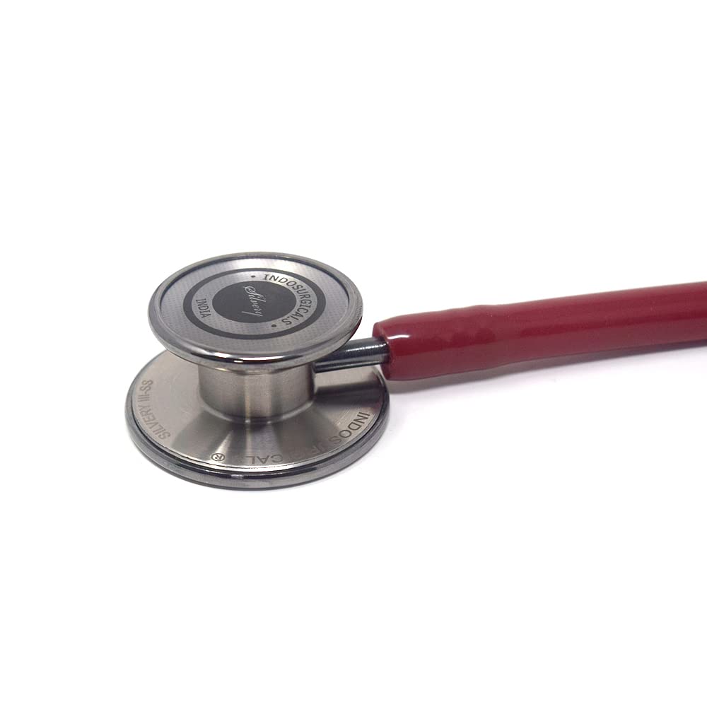 Silvery III-SS Stethoscope (Black)