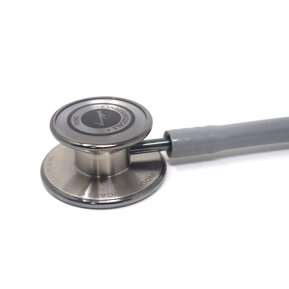 Silvery III-SS Stethoscope (Black)