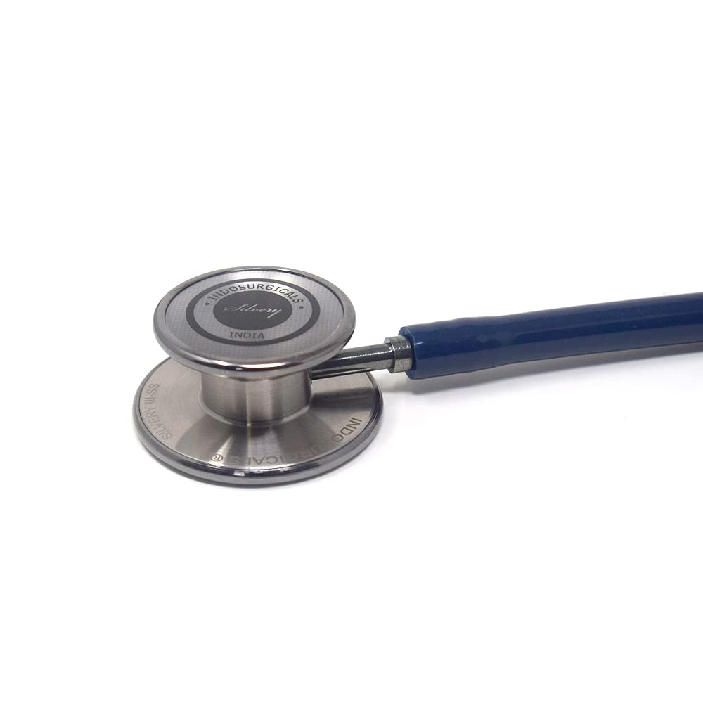 Silvery III-SS Stethoscope (Black)