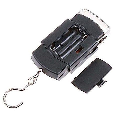 Healthcare Digital 50kg Weighing Scale& Analogue 5kg Baby Hanging Scale Combo With SS Hook Weighing Scale (Black)