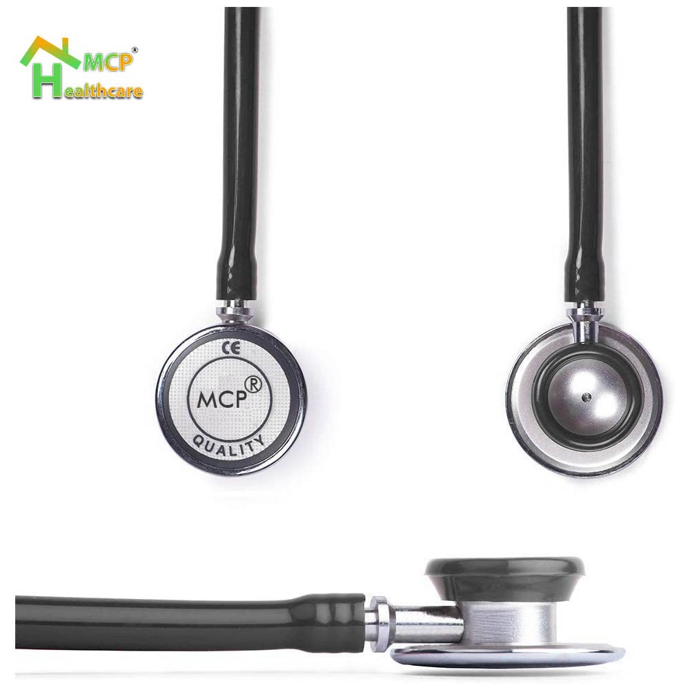 Dual Head Cardiology Stethoscope, Adjustable High & Low Frequency Sounds.