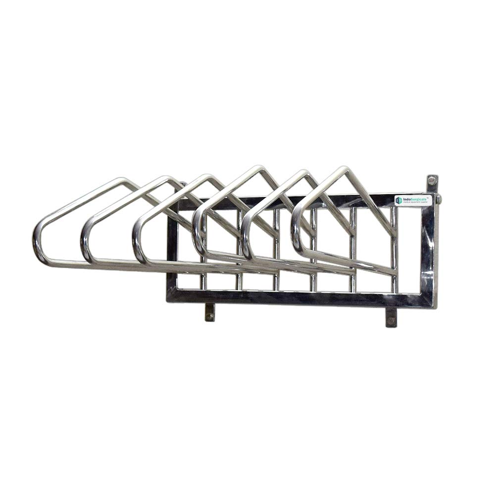 Wall Mounted SS 304 Grade X-Ray Lead Apron Rack/Hanger/Stand