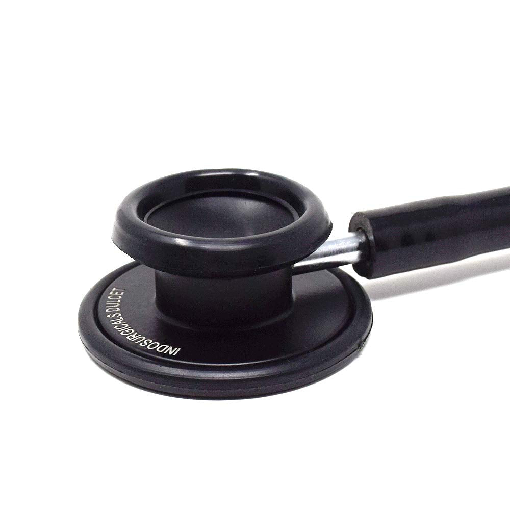 Dulcet Black Stethoscope for Doctors and Medical Students