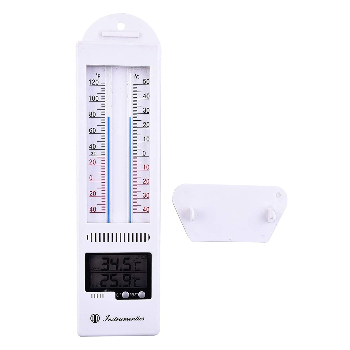 Healthcare Engineering_Thermoplastic_Polyurethane Digital Maximum Minimum Indoor and Outdoor Thermometer Without Probe, Pack Of 1