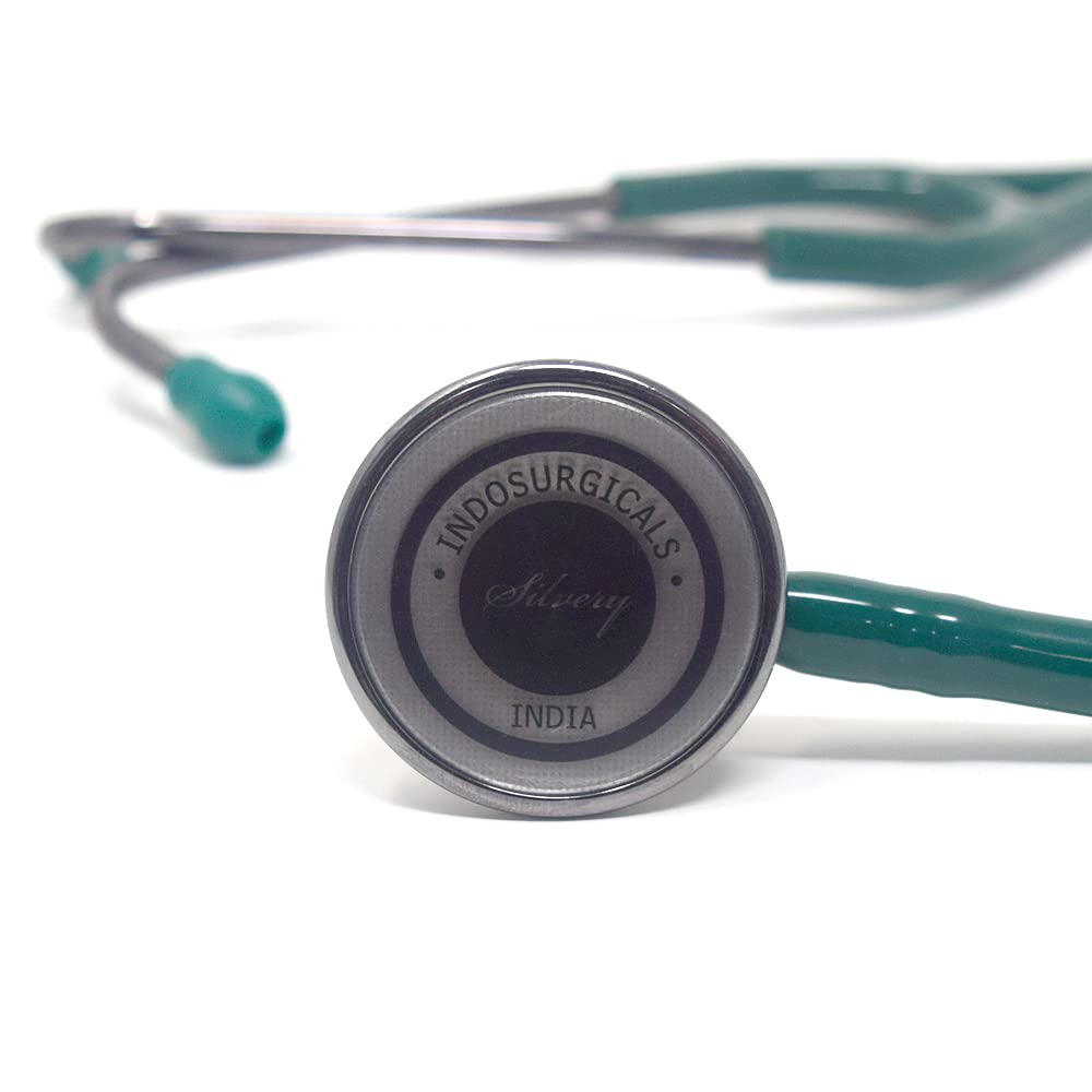 Silvery III-SS Stethoscope (Black)