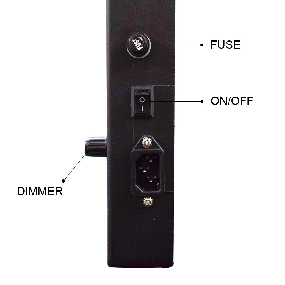 Single Film X-Ray View Box with LED Dimmer for Brightness Adjustment