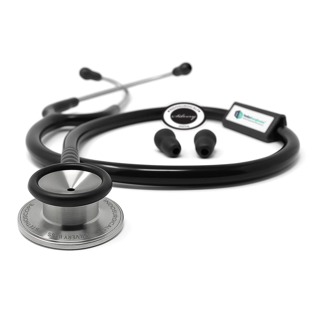 Silvery II-SS Stethoscope (Green)