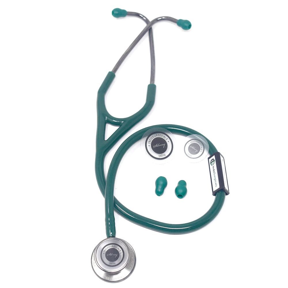 Silvery III-SS Stethoscope (Black)