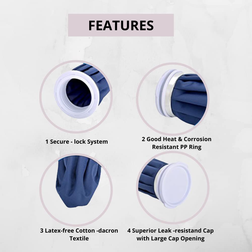 Healthcare Ice Cold Pack Therapy Bag Relief From Muscle Strain, Shoulder Pain, Swelling Injured, Preventing Bleeding, Reduce Swelling, Orthopedic Heating Belt.