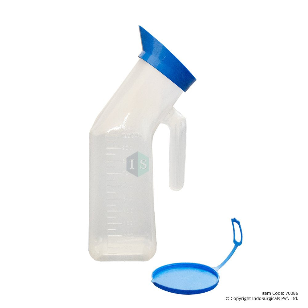 Unisex Polypropylene Autoclavable Urinal (1000 Ml)