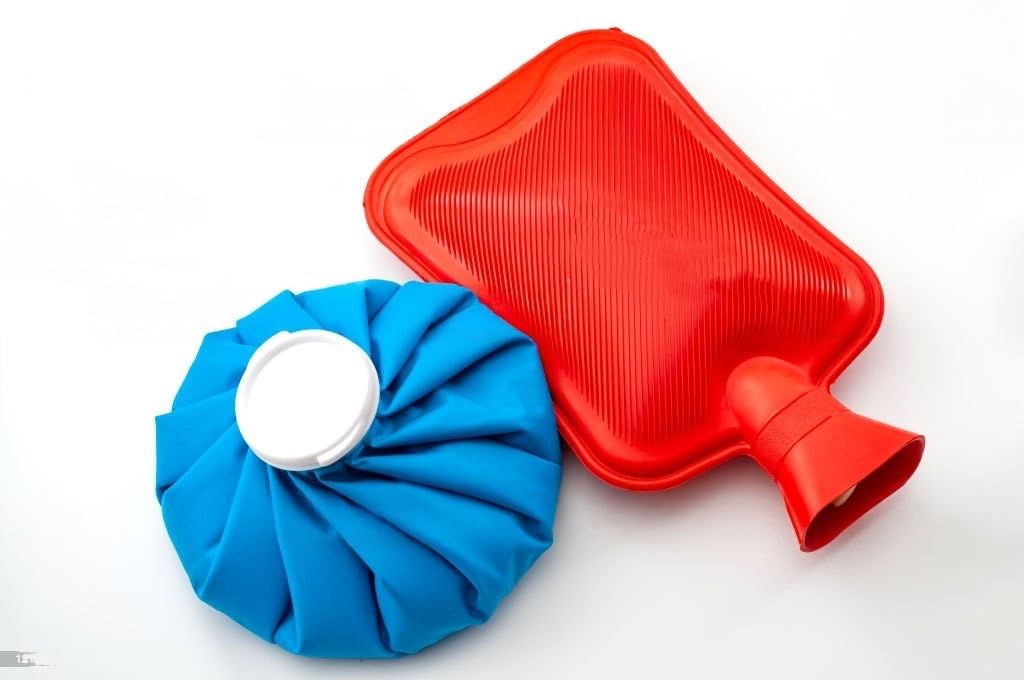 Healthcare Rubber Hot Water Bag and Ice Bags - Ultimate Temperature Therapy for Soothing Relief Thermo Relief Combo Stay Comfy All Year Round with our Rubber Hot Water Bag and Ice Bags