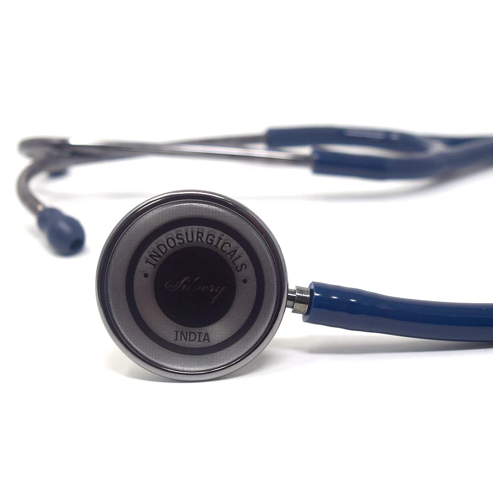 Silvery III-SS Stethoscope (Black)