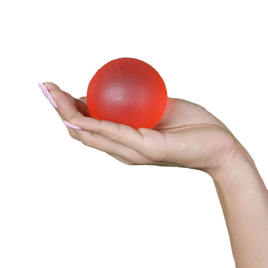 Soft Squeezable Hand & Finger Exercising Ball - (Medium, Red)