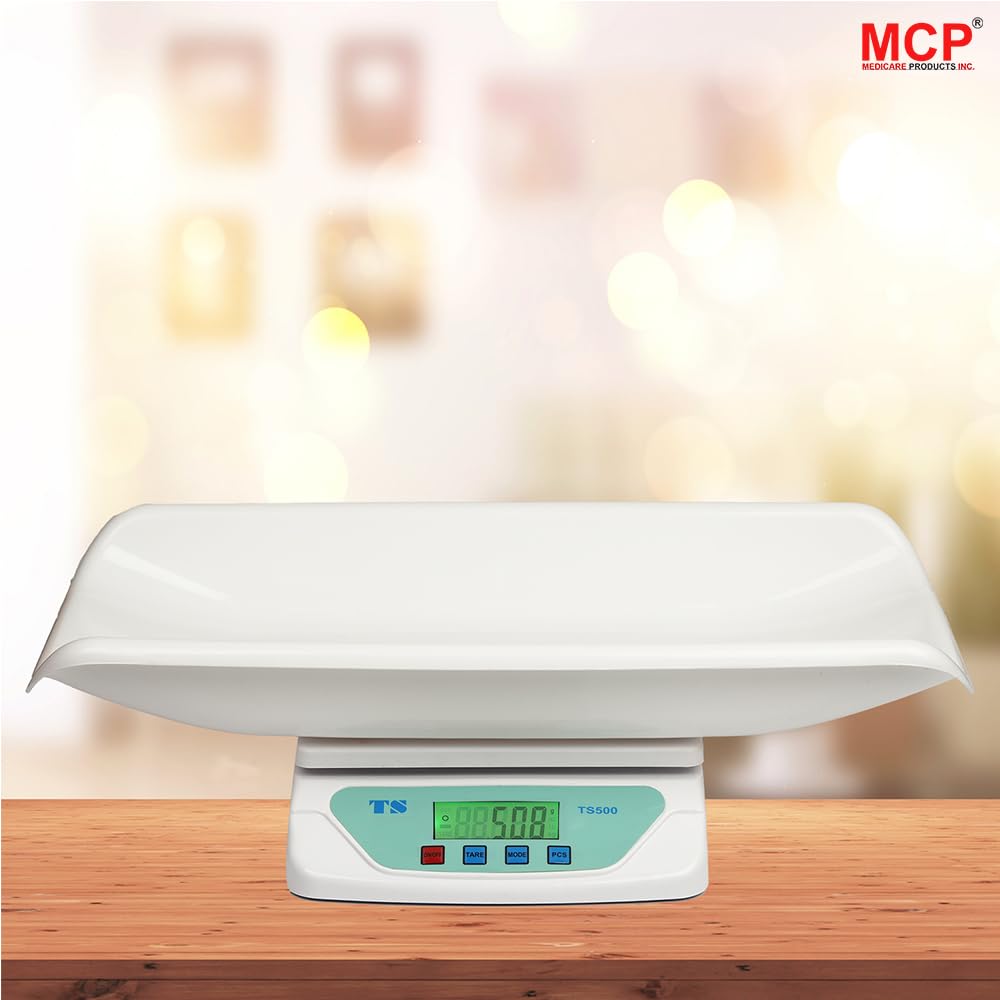 Digital Baby Weighing Scale Accurate Weighing for Newborns in Hospitals Capacity up to 30 kg, Tray for Comfortable Measurements Trusted Weight Machine for Precise Monitoring