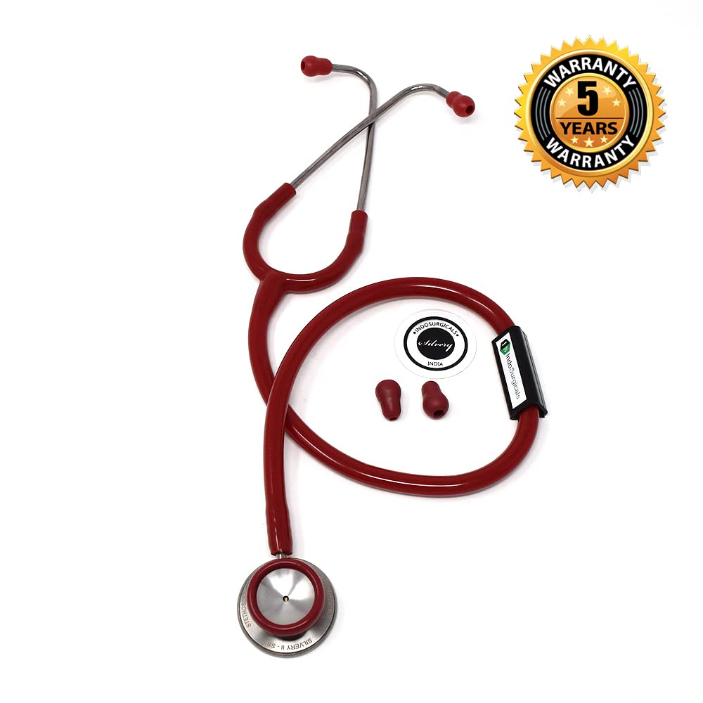 Silvery II-SS Stethoscope (Green)