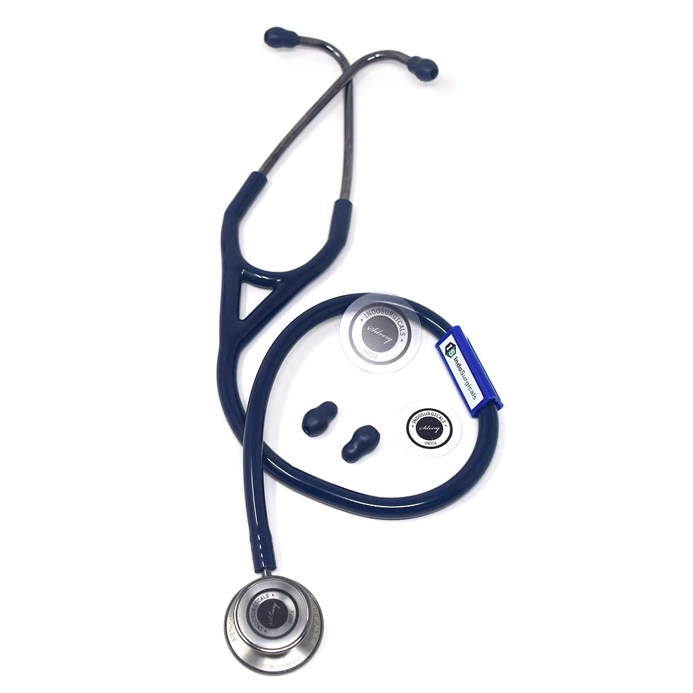 Silvery III-SS Stethoscope (Black)