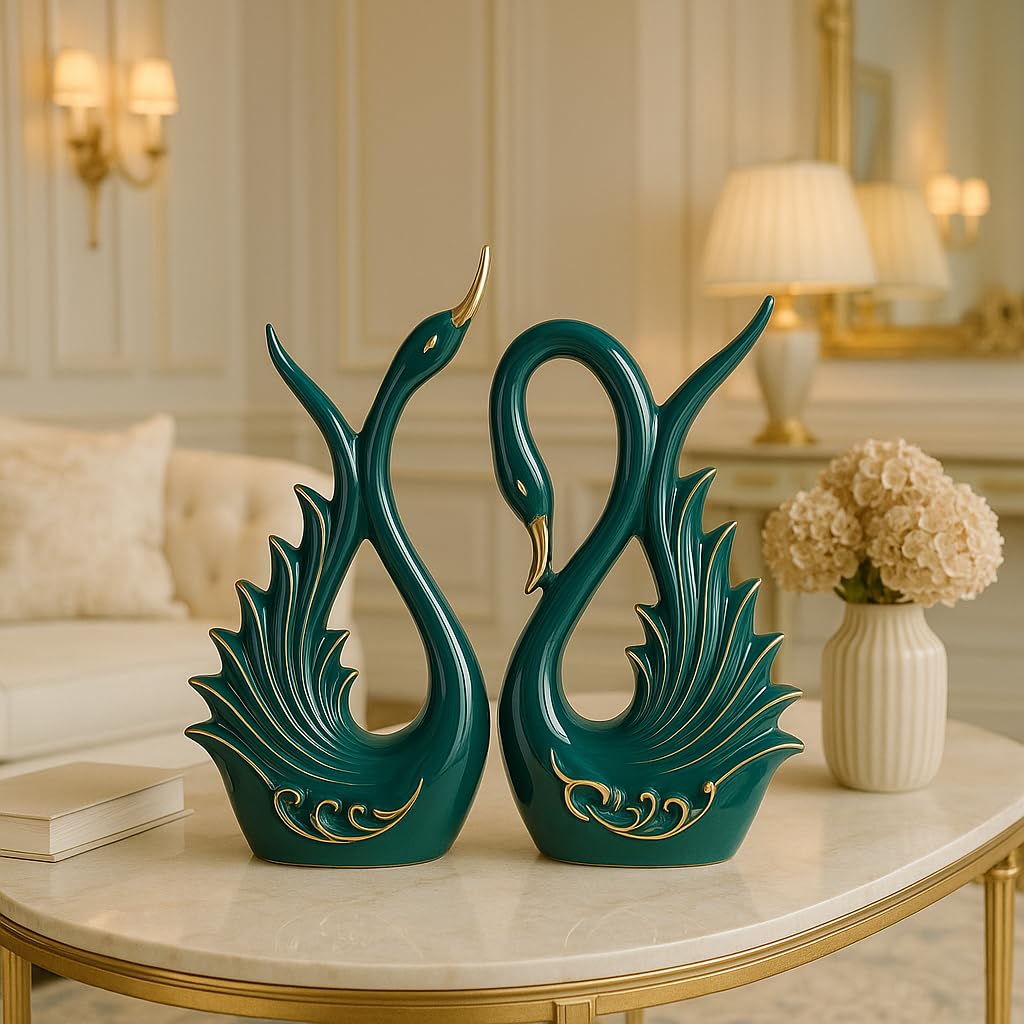 Beautiful Finish Uniquely Hand Crafted Home Dcor African Tribal Women Art Piece - (Set of 3, Multicolour), Resin