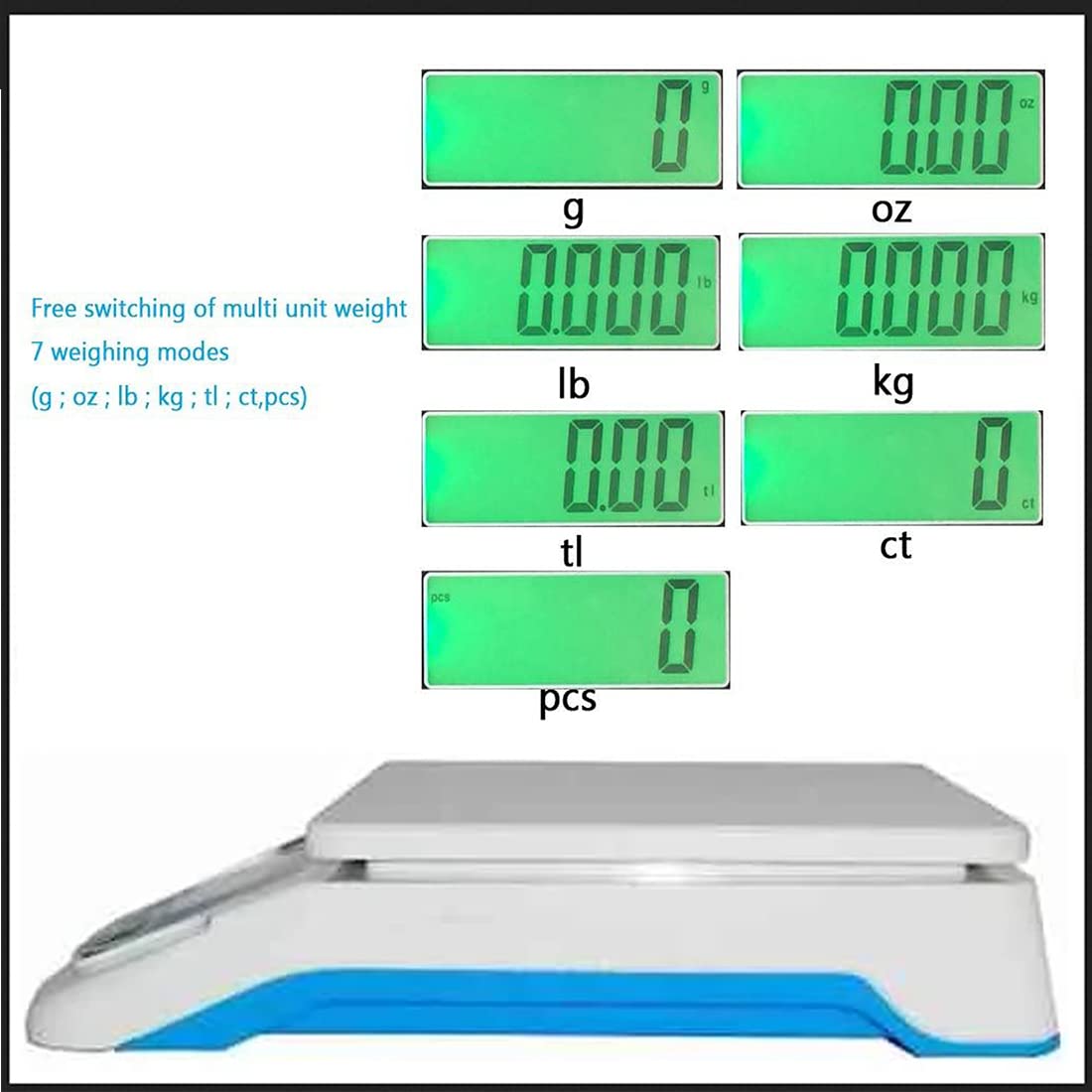 Healthcare Kitchen Scale Ts-200 Digital Multi Purpose Kitchen Scale Weighing Scale Ts 200 With Tare Function Weight Scale, 6 kg
