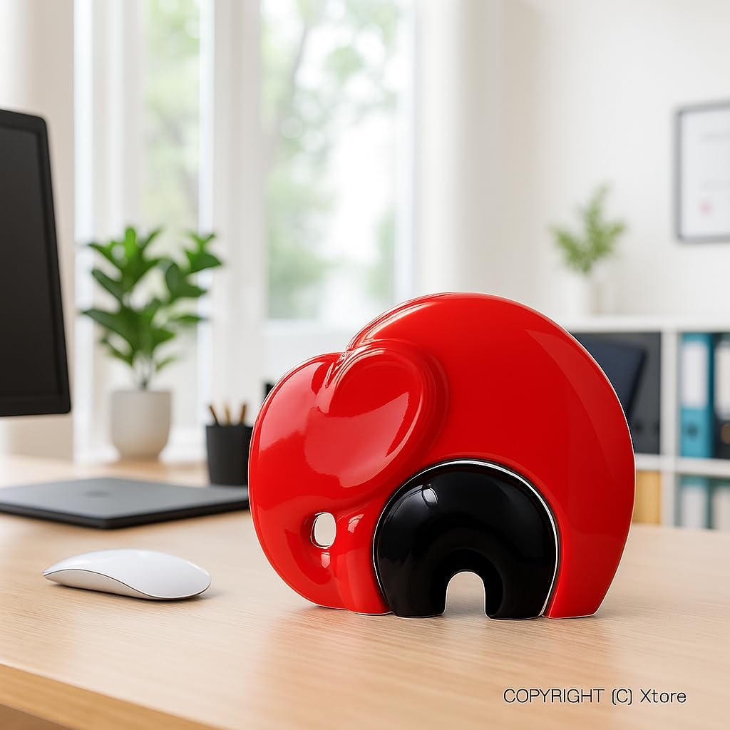 Beautiful Finish Uniquely Hand Crafted Home Dcor African Tribal Women Art Piece - (Set of 3, Multicolour), Resin