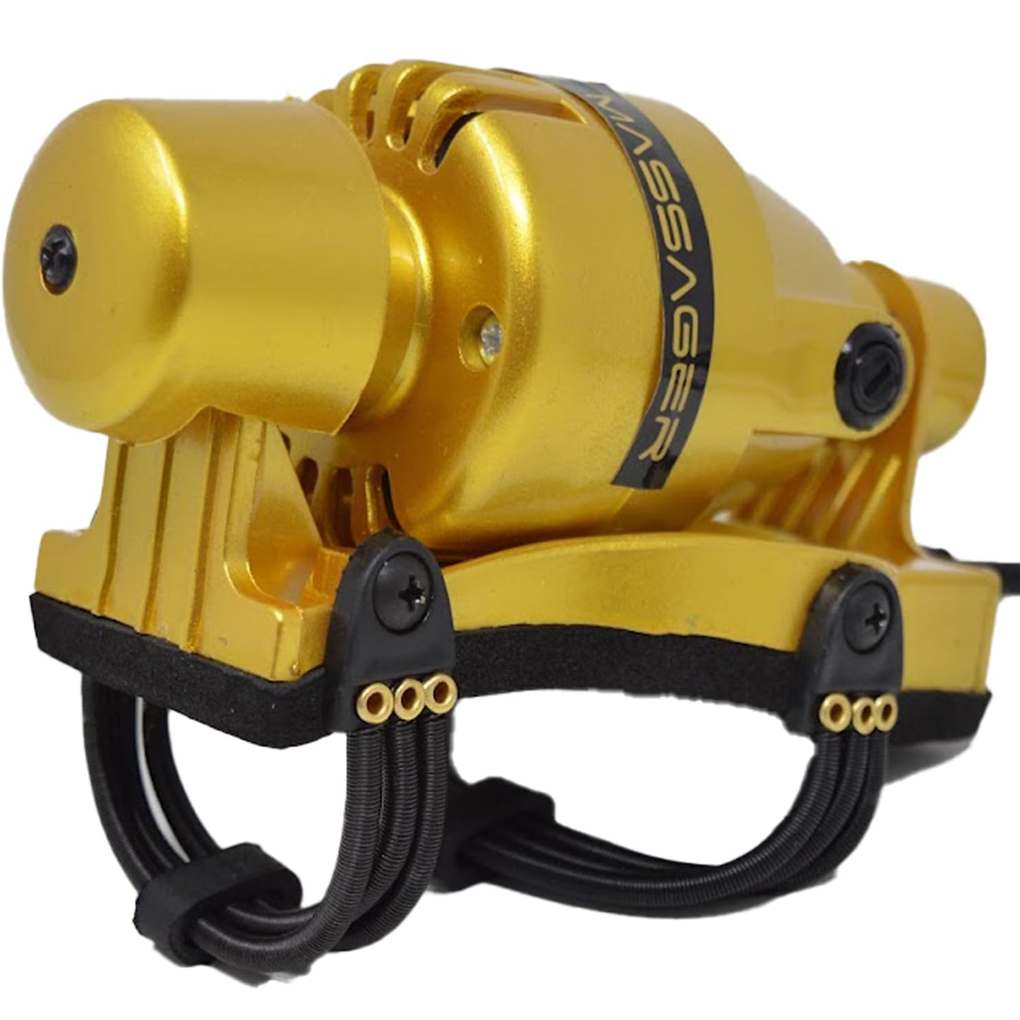 Black Electric Handheld Double Speed Floating Action Massager for head & body pain relief (Black)