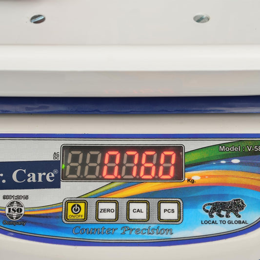 Healthcare Digital Baby, Infant, & Toddler Tray Weight Scale - Up to 30kg - LCD Display - White