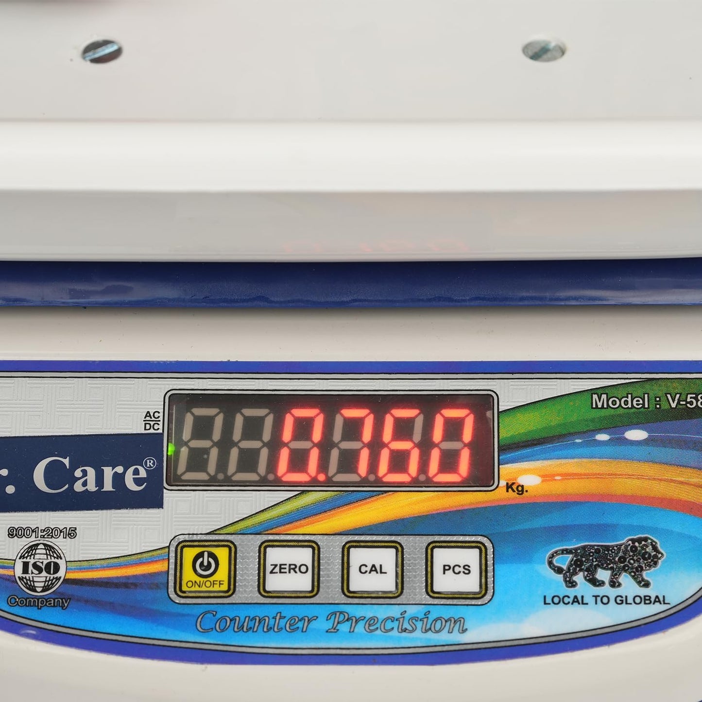 Healthcare Digital Baby, Infant, & Toddler Tray Weight Scale - Up to 30kg - LCD Display - White