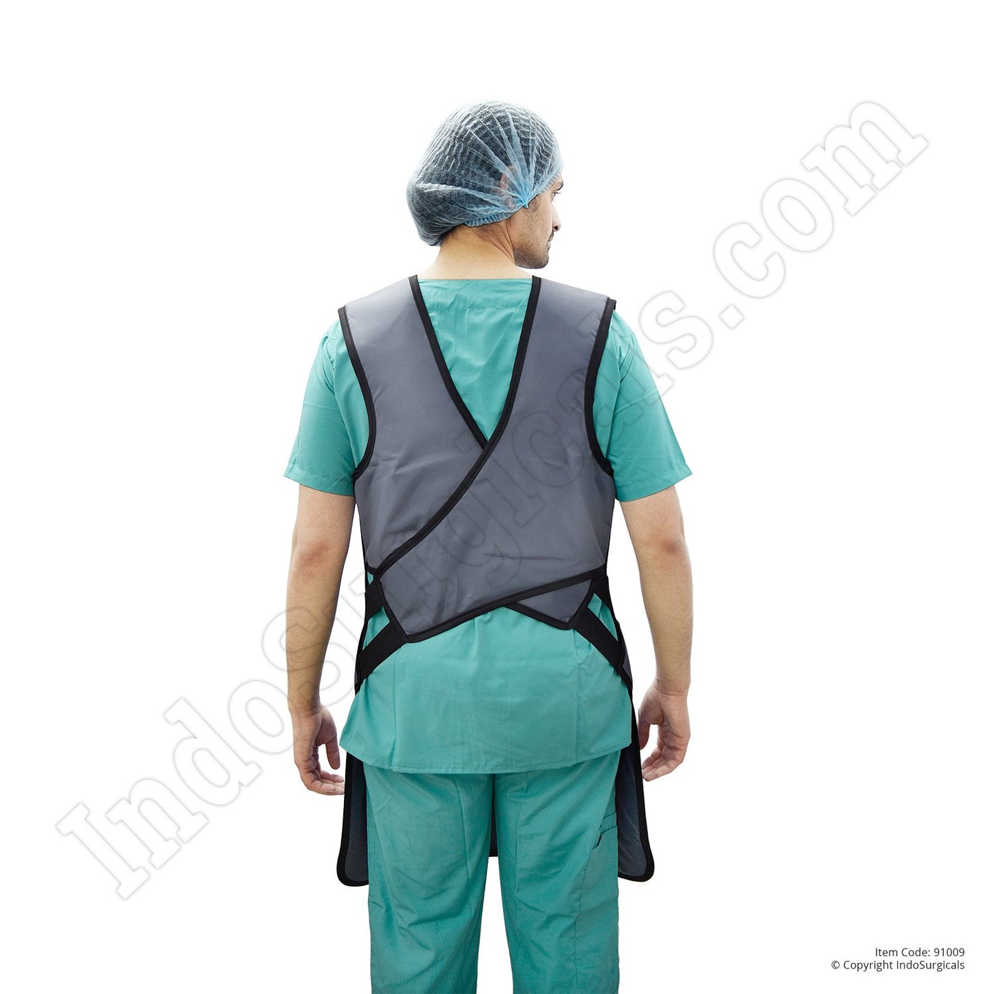 lead apron for x-ray protection, BARC Approved (Lead Equivalency 0.35mm)