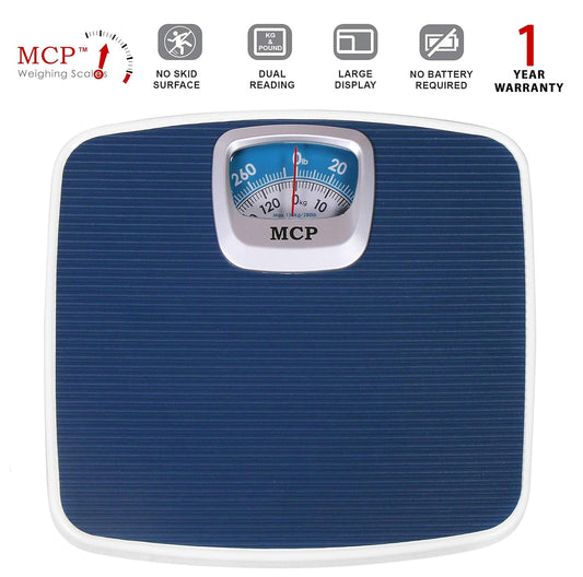 Mechanical Personal Weight Machine for body weight measures upto 130kg Analog Precision Bathroom weighing scale ,fitness, Accuracy 100g (Mechanical Weighing Machine)